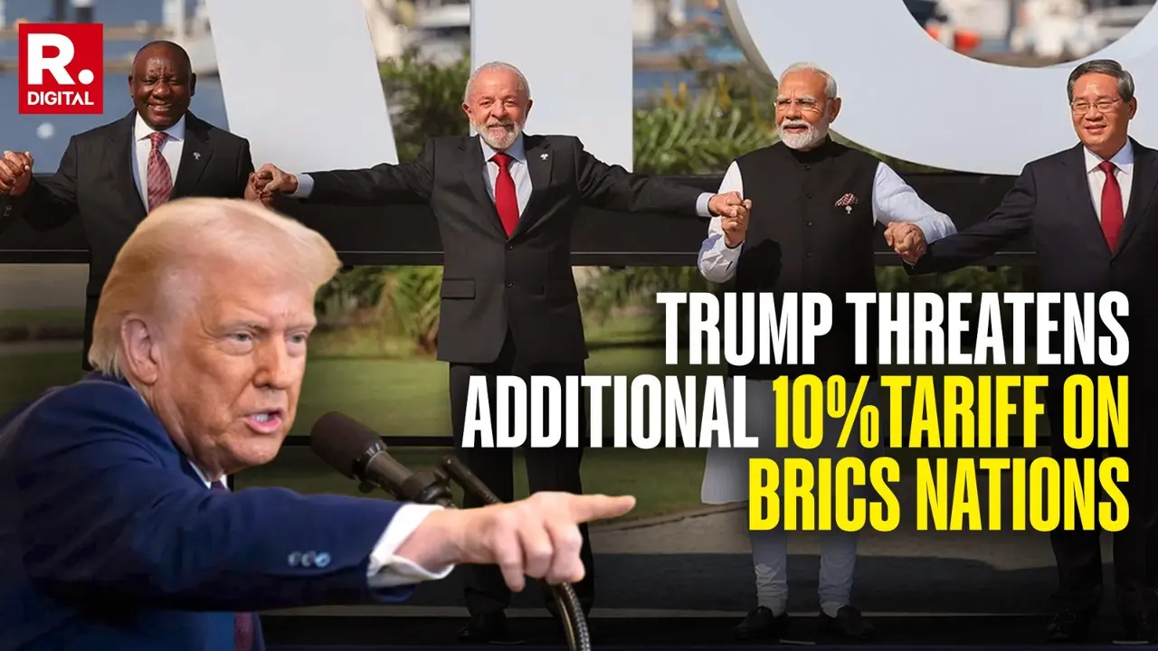 Trump Escalates Trade War on Emerging Powers, Warns ‘Anti-American’ BRICS-Aligned Nations of 10% Tariff Hike With ‘No Exceptions’