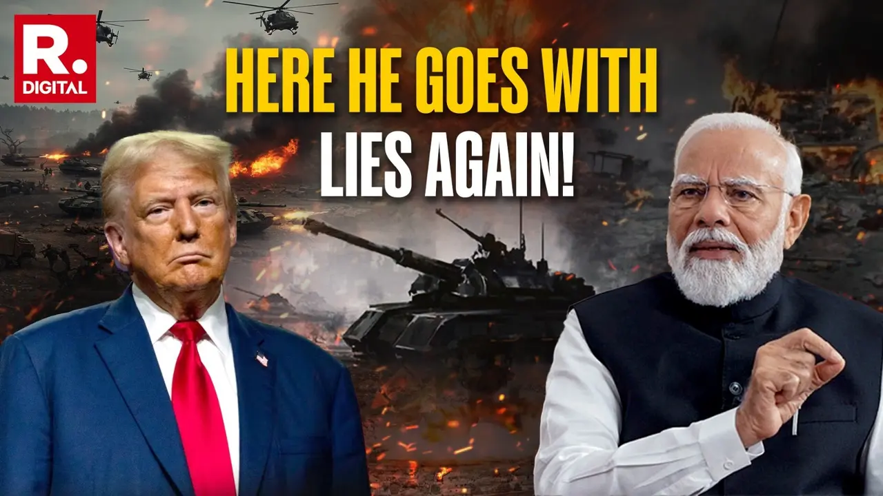 Trump Lies Again: Claims Credit for India-Pakistan Ceasefire, Despite India’s Clear Denial Trump Lies Again: Claims Credit for India-Pakistan Ceasefire, Despite India’s Clear Denial