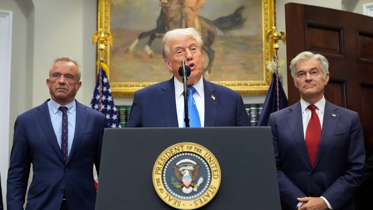 Trump Links Tylenol Vaccines To Autism Without Evidence Republic World Trump Links Tylenol Vaccines To Autism Without Evidence Republic World