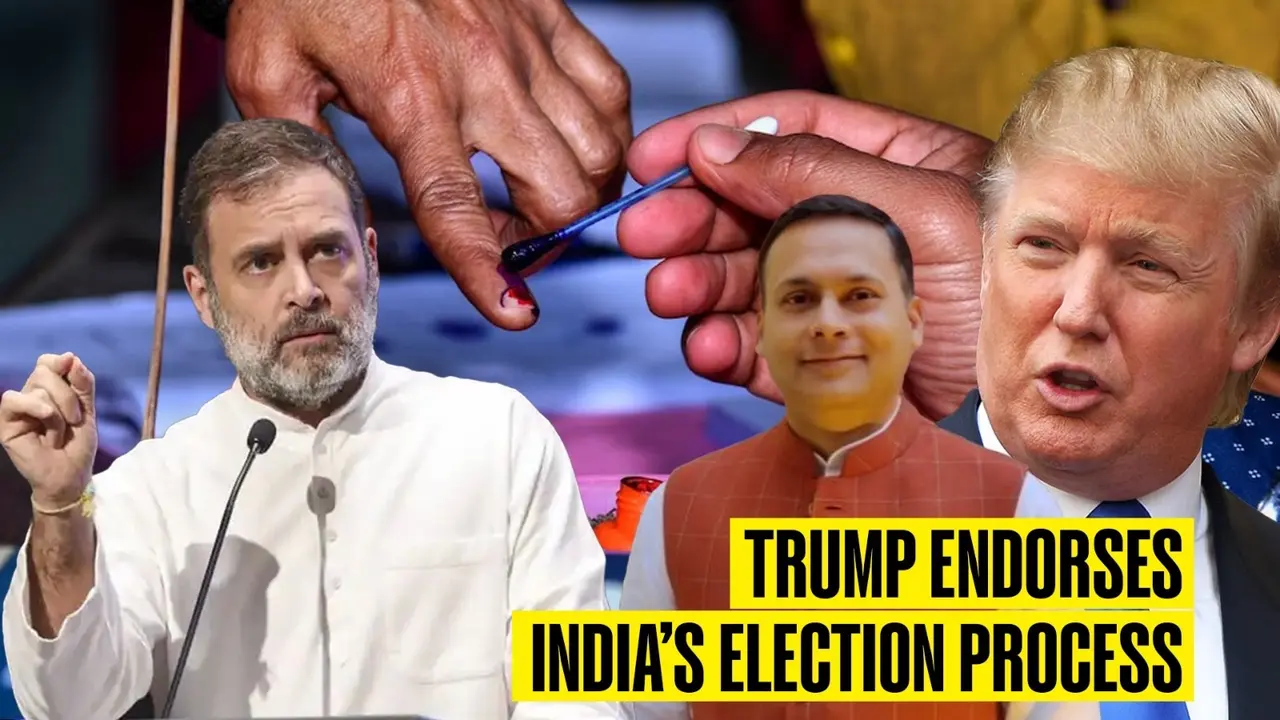 Strength of India’s Electoral Process: Amit Malviya Notes Trump's Praise For India's Voter ID System, Taunts Rahul Gandhi Trump praises India's election process