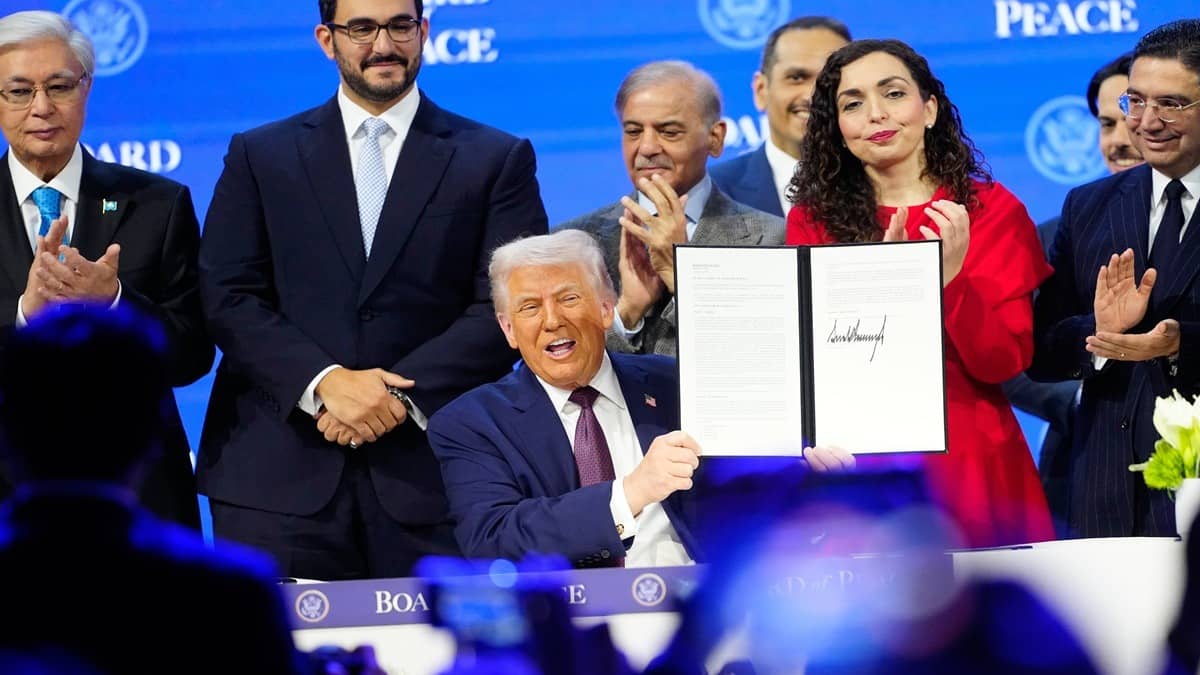 Trump's 'Board Of Peace' Initiative Rolls Out In Davos, But Key Western Powers And US Allies Hold Back