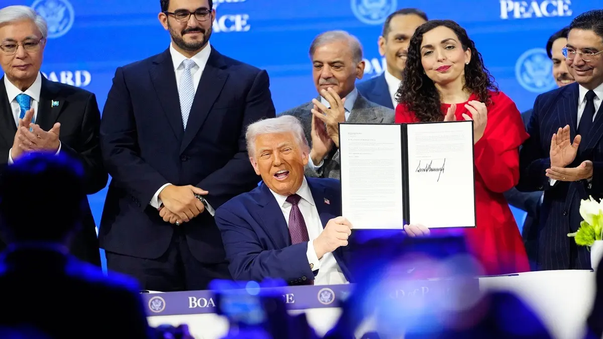 Trump's 'Board Of Peace' Initiative Rolls Out In Davos, But Key Western Powers And US Allies Hold Back