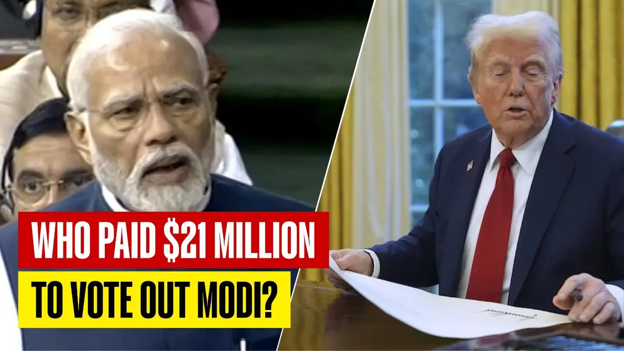 'Powerful Forces From World...': When PM Modi Hinted at Foreign Conspiracy to Remove Him During Lok Sabha Elections | WATCH Trump says 21 million sent to India to get someone else elected, will tell Modi government