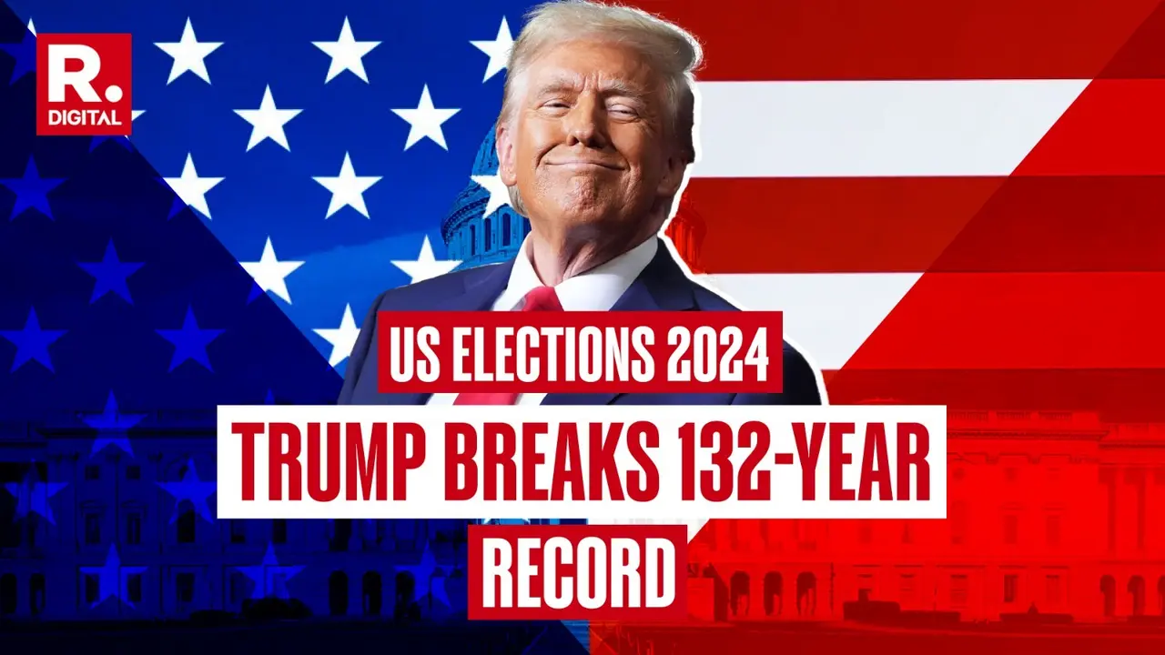 How Donald Trump’s Return Shattered 132-Year-Old Election Record in US Trump wins US Election 2024