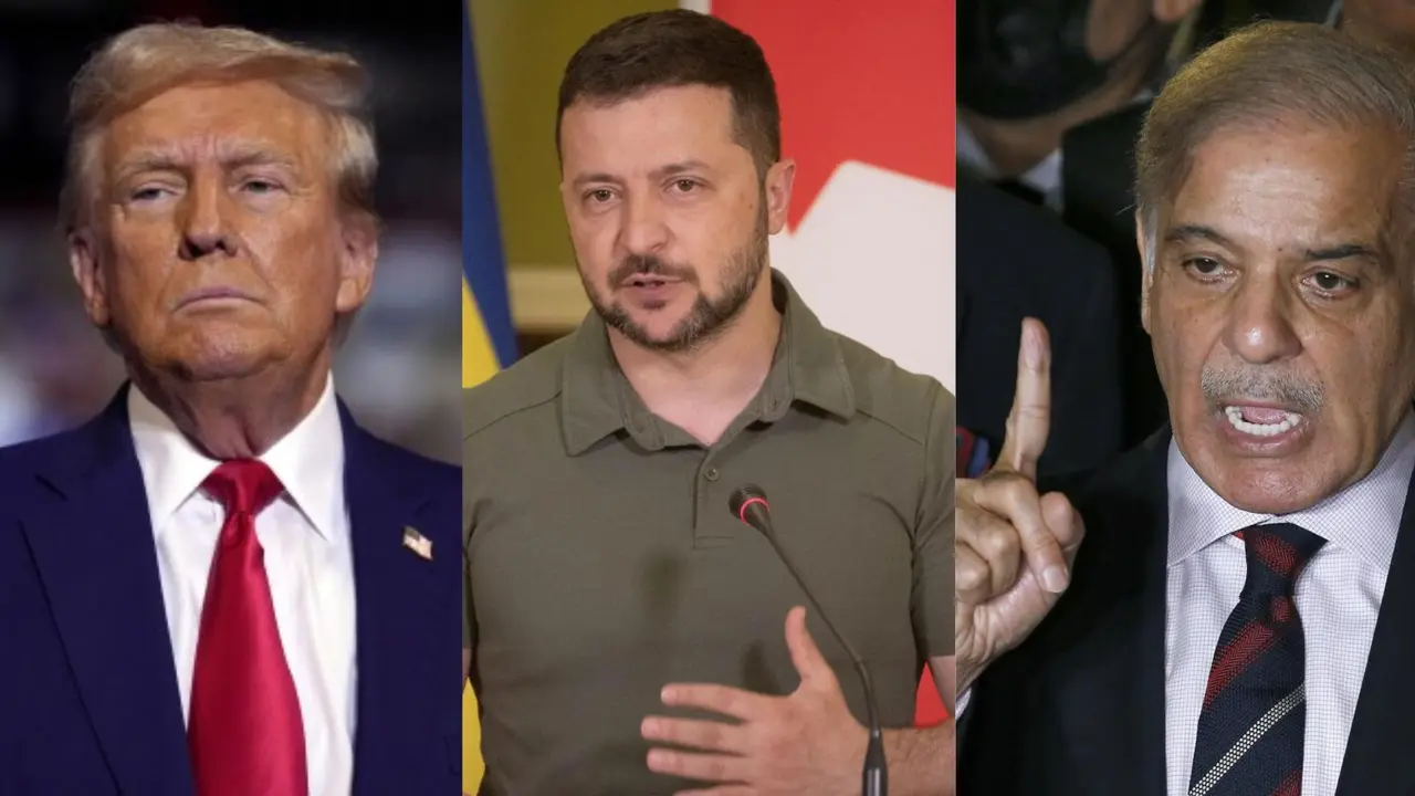 Trump-Zelenskyy-Shehbaz