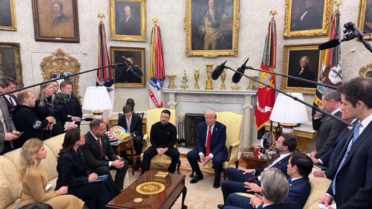 Trump, Zelenskyy, Vance, White House Wild Blow Up