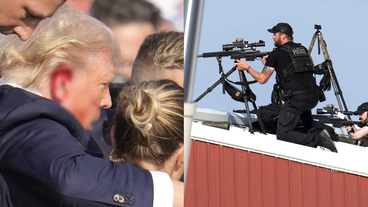 Donald Trump attack secret service sniper