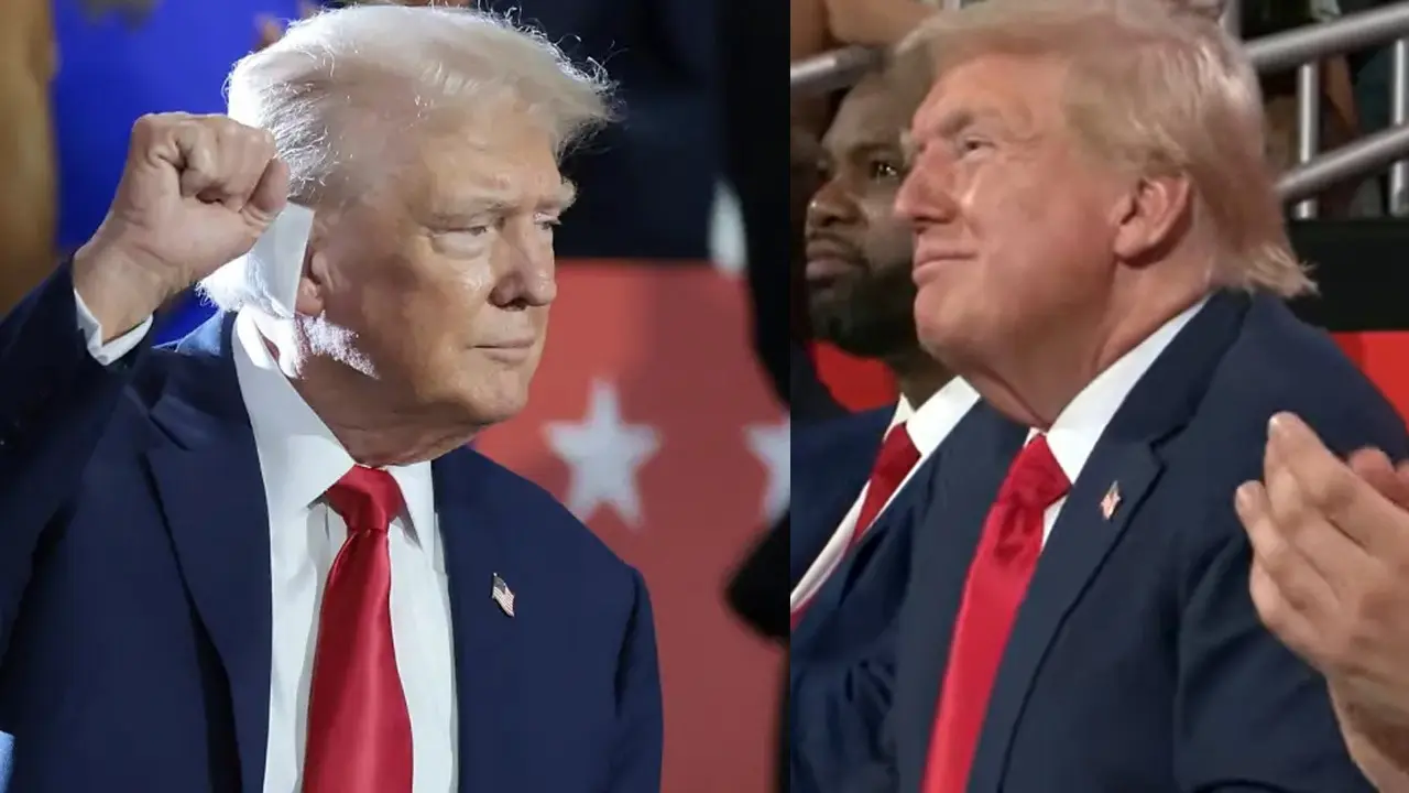 Donald Trump Makes First Public Appearance