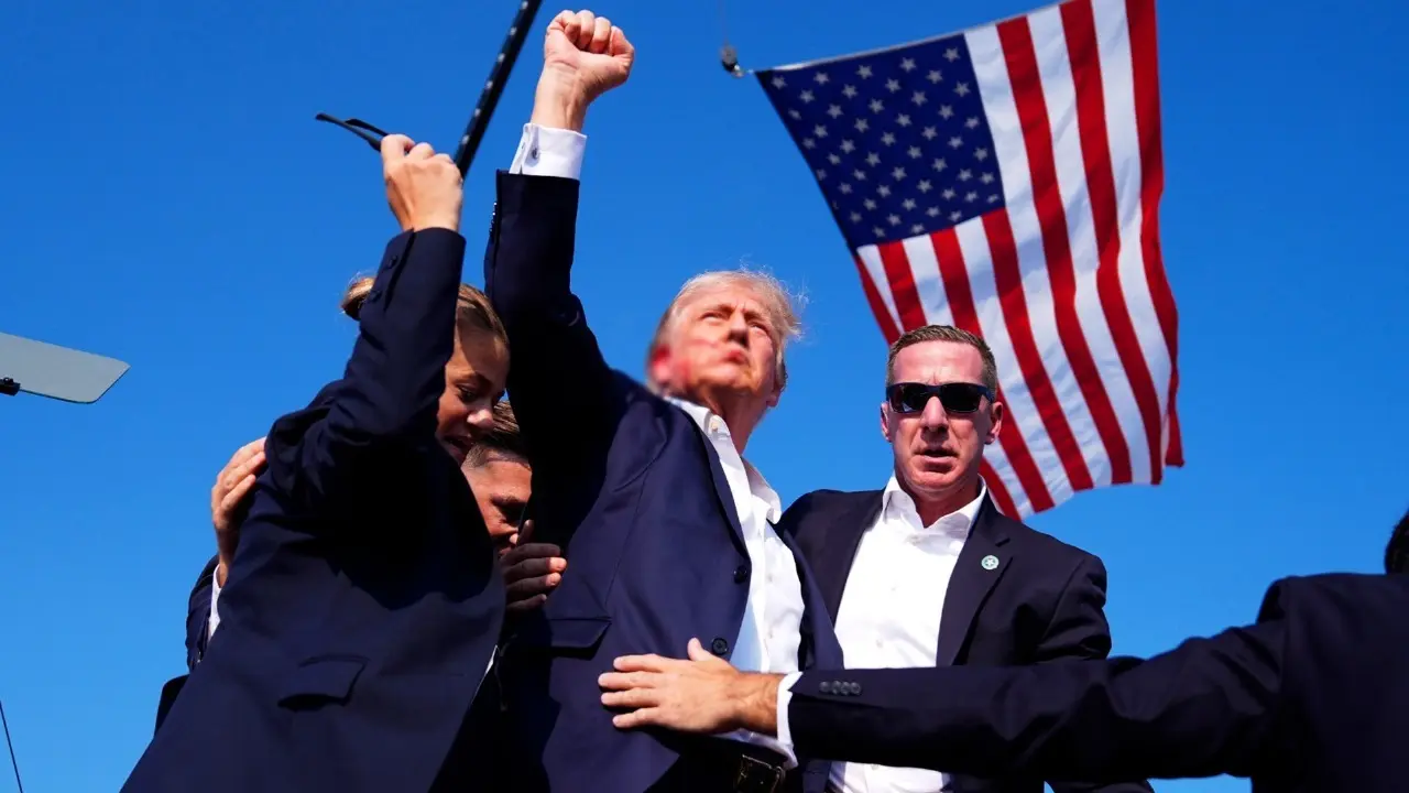 Firing at Donald Trump