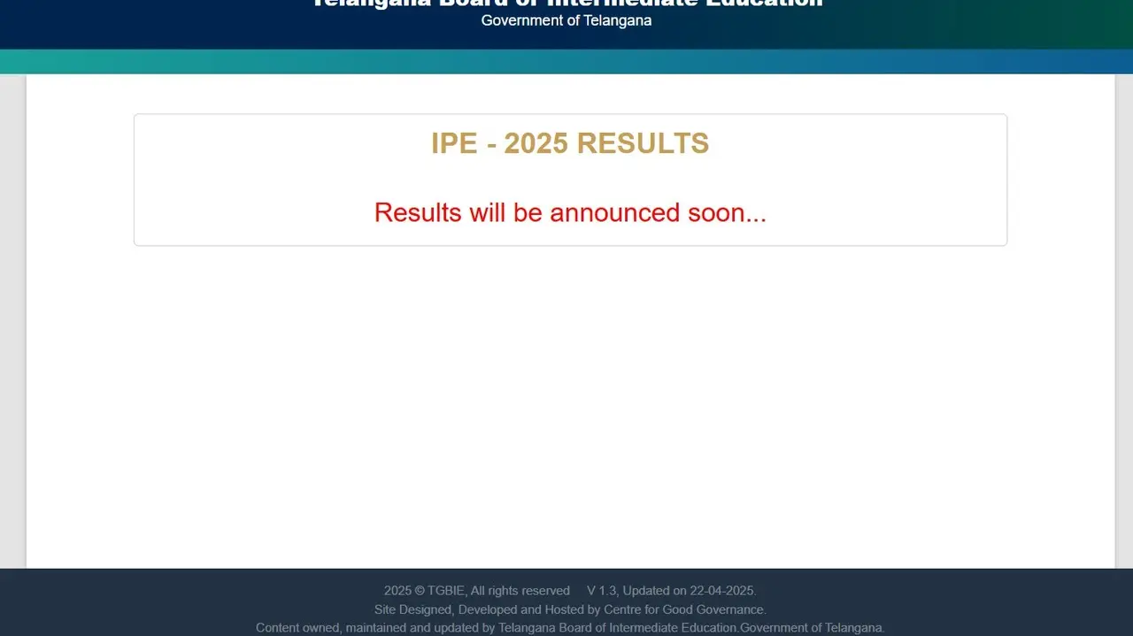 TS Telangana Inter Result 2025