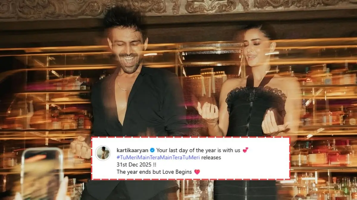 Tu Meri Main Tera Main Tera Tu Meri: Kartik Aaryan-Ananya Panday Starrer Skips Valentine's Day 2026 Release, Film Will Now Hit Screens A Week After Alpha Tu Meri Main Tera Main Tera Tu Meri Gets a new release date