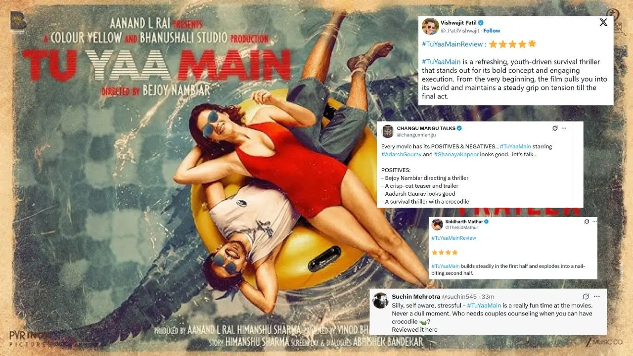 Tu Yaa Main X Review: Shanaya Kapoor-Adarsh Gourav's Thriller Movie Worth Watching Or Failed Attempt? Tu Yaa Main X Review