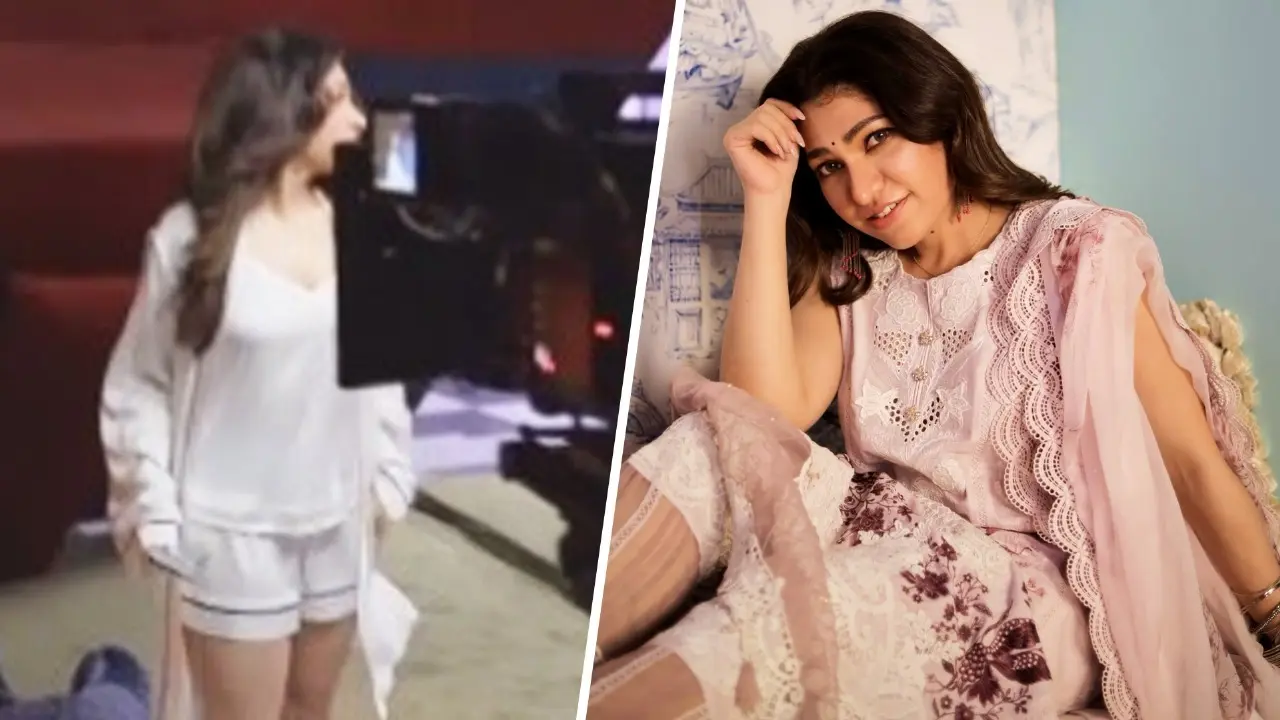 Viral Video: Tulsi Kumar Injured During Song Shoot As Makeshift Set Collapses, Falls On Her Tulsi Kumar suffered an injury when a wooden plank fell on her, while she was shooting in Chandigarh.