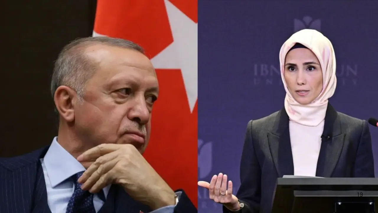 Turkey President Tayyipe Erdogan and his daughter Sumeyye Erdogan.