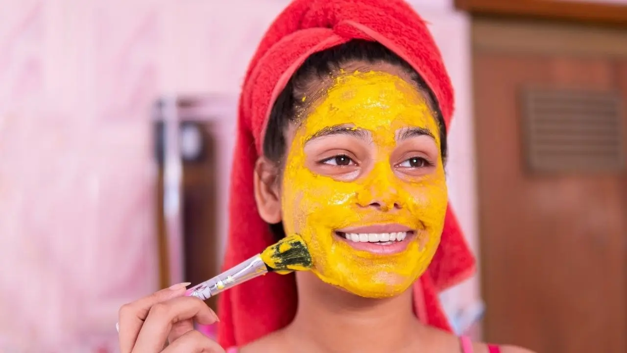 turmeric face pack