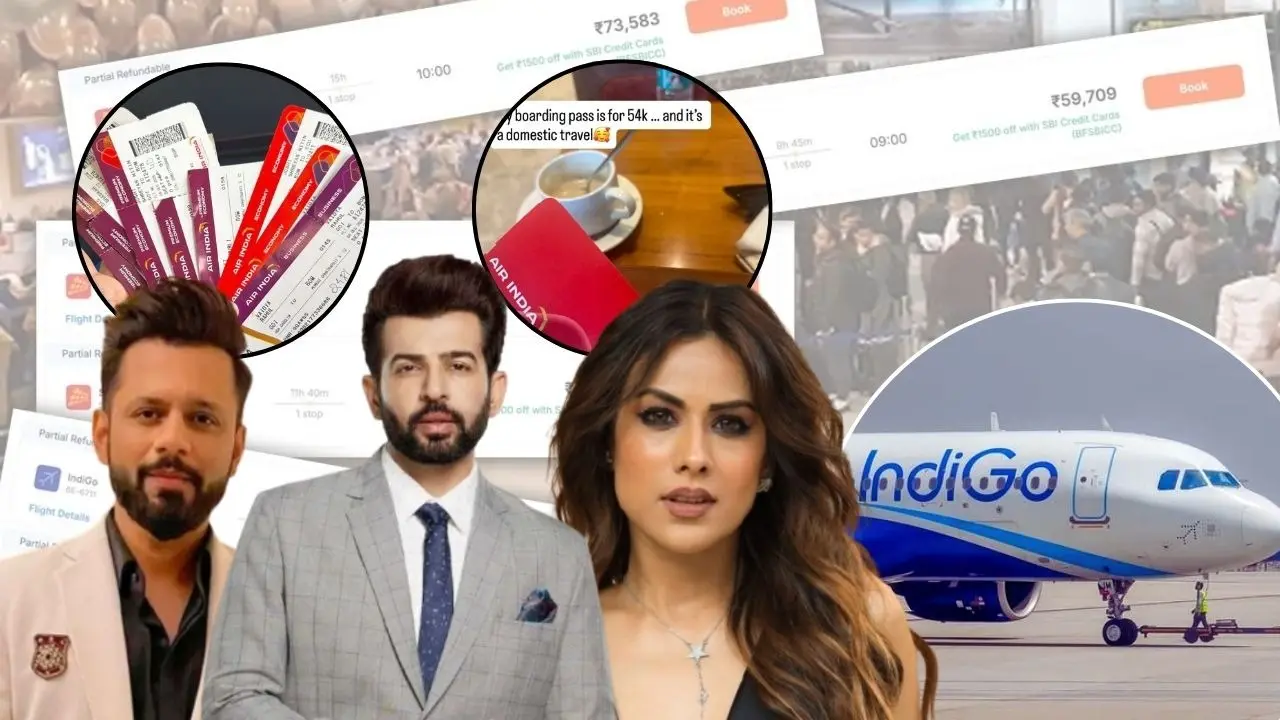 TV Star Rahul Vaidya Spends ₹4.2 Lakh, Nia Sharma ₹54K On Domestic Travel: Celebs Express Distress Over IndiGo Flights Delay