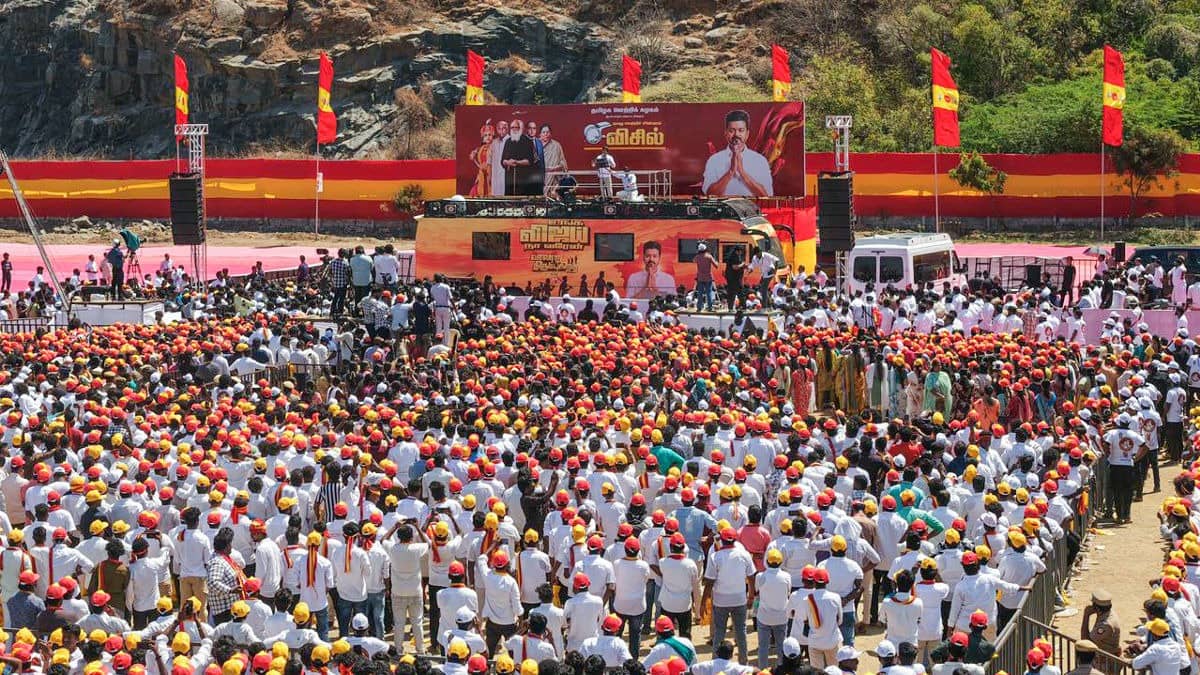 TVK Chief Vijay's Salem Rally