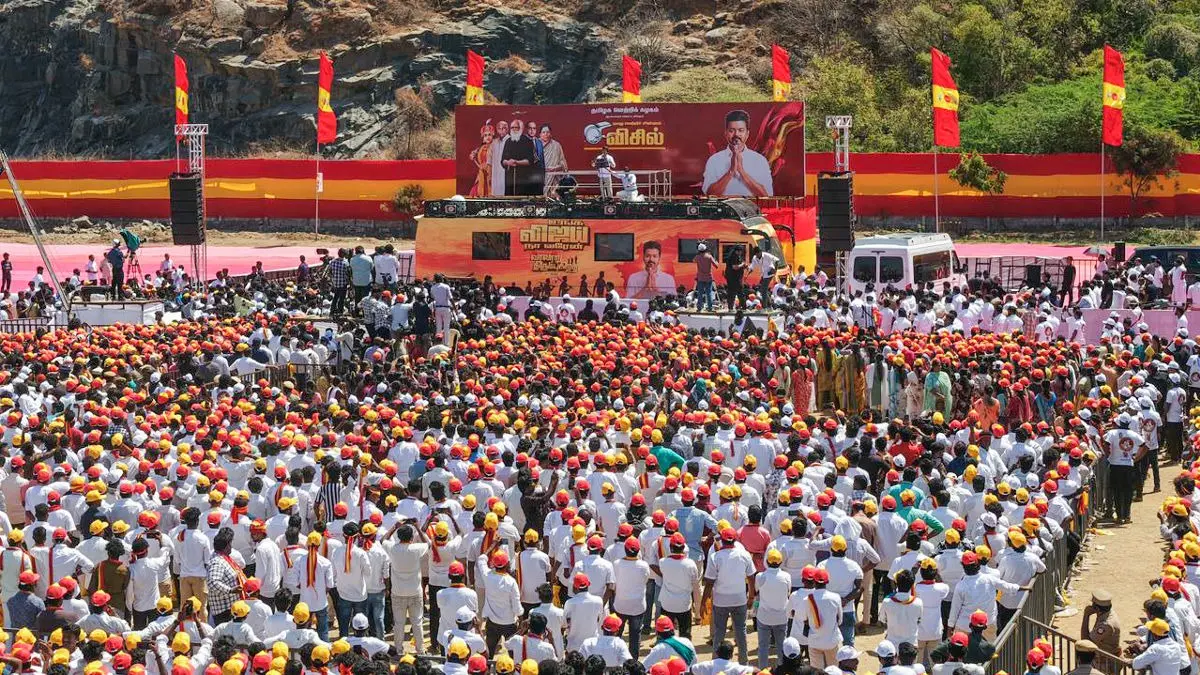 Tamil Nadu: Man Dies Of Heart Attack At TVK Chief Vijay's Salem Rally TVK Chief Vijay's Salem Rally