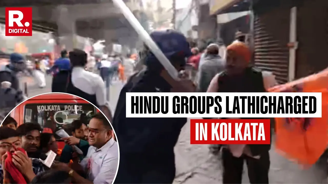 Two Killed, Bhagwa Flag Bearers Beaten: BJP Leader Suvendu Adhikari Slams Mamata Government Over Violence During Protest