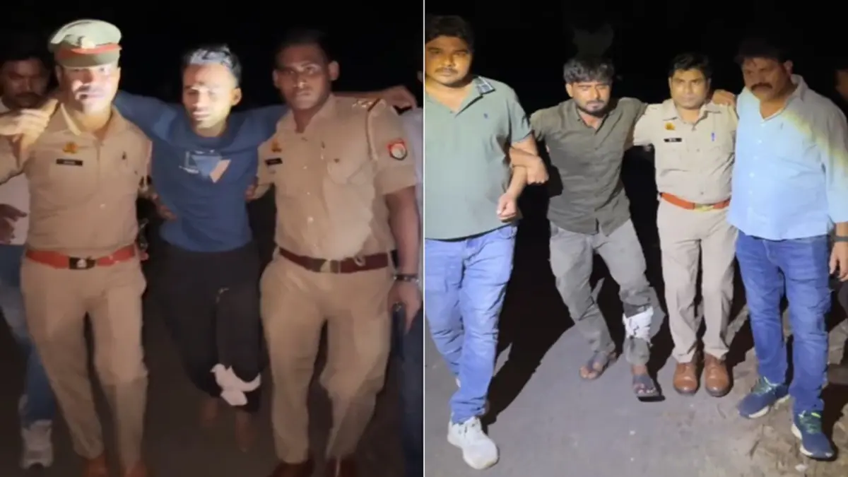 Two Notorious Armed Criminals Nabbed In Bulandshahr Encounter, Hospitalised After Receiving Gunshots Two notorious criminals nabbed in Bulandshahr encounter