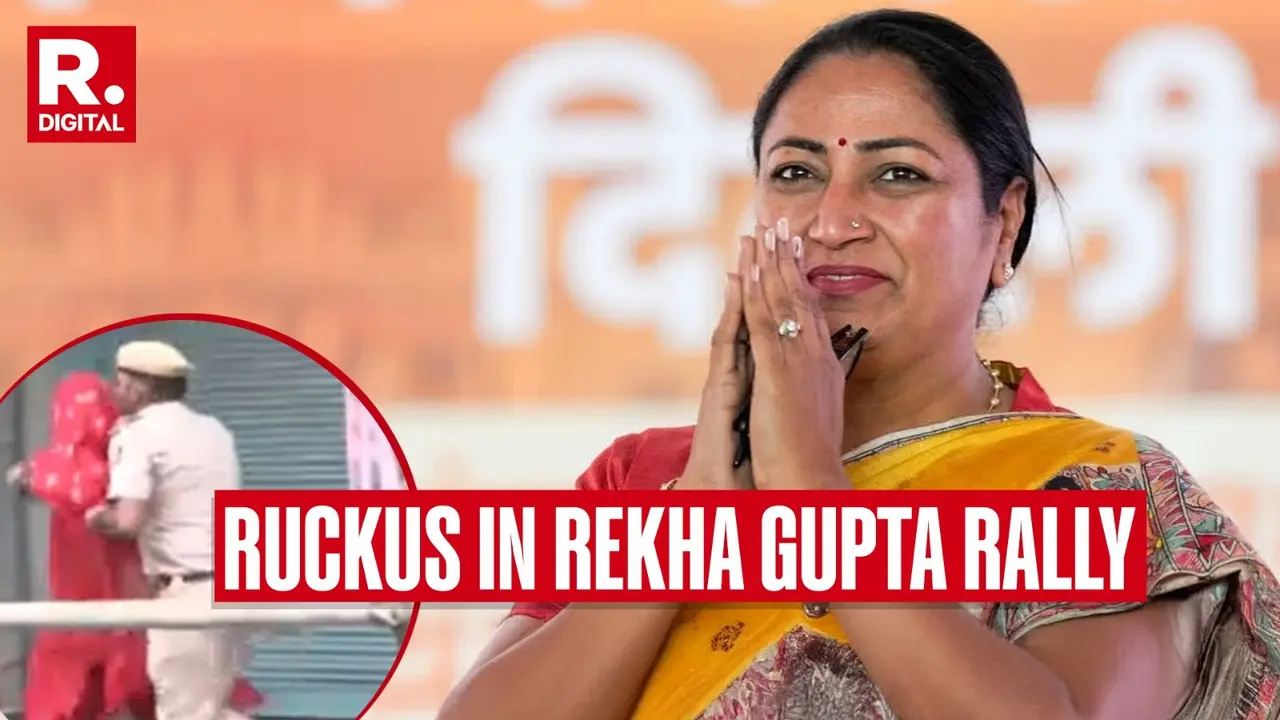 Two Men Held For Creating Ruckus During Delhi CM Rekha Gupta's Event, Days After Attack On Her Two People Held For Creating Ruckus In Rekha Gupta's Rally