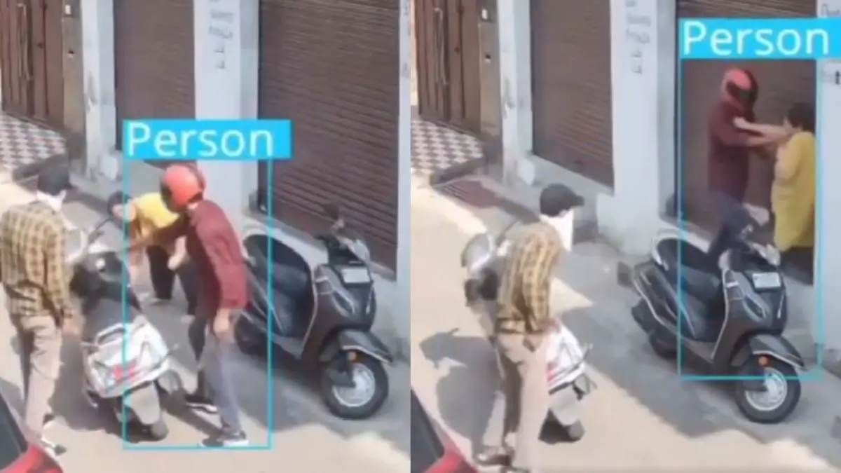 Two unidentified individuals snatch gold chain from woman