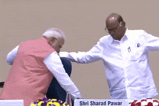 PM Modi's Heart-Winning Gesture for Sharad Pawar Steals the Show at Marathi  Sahitya Event | Republic World