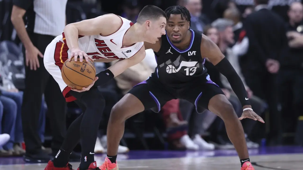 Herro's 23 Points And Jaquez's Clutch Plays Lift Heat Over Jazz, 97-92 Tyler Herro