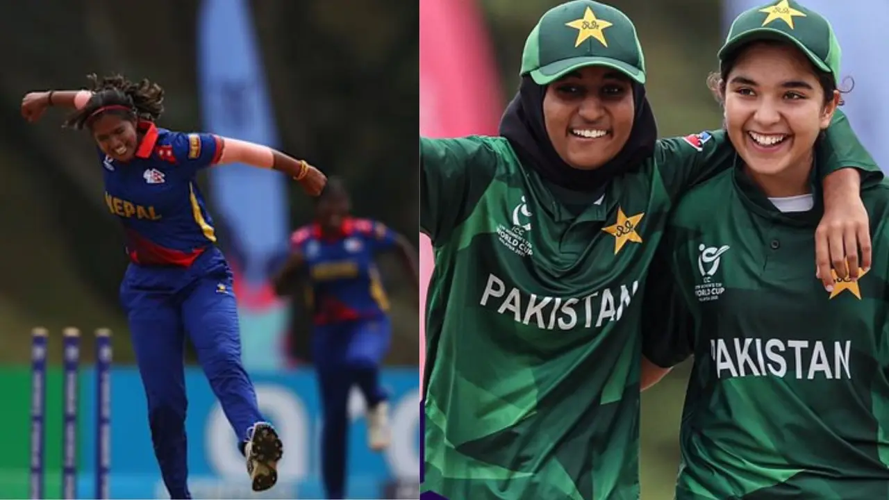 U19 Women T20 World Cup: Pakistan and Nepal win fourth-place playoff matches in Women's Under-19 T20 World Cup