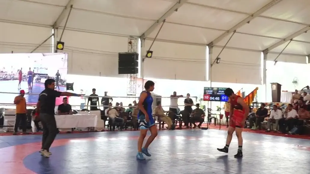 opportunity for budding junior wrestlers to leave a mark in the senior national championship