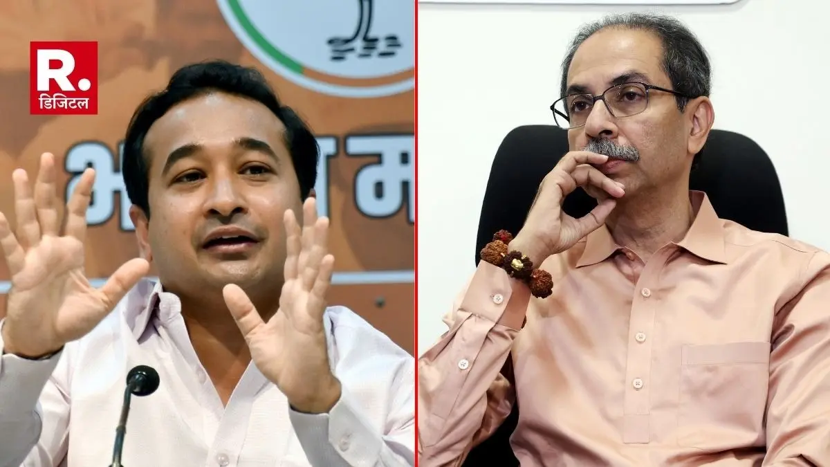 Uddhav Thackeray never eats food with his own money Nitesh Rane takes a big dig at the former CM
