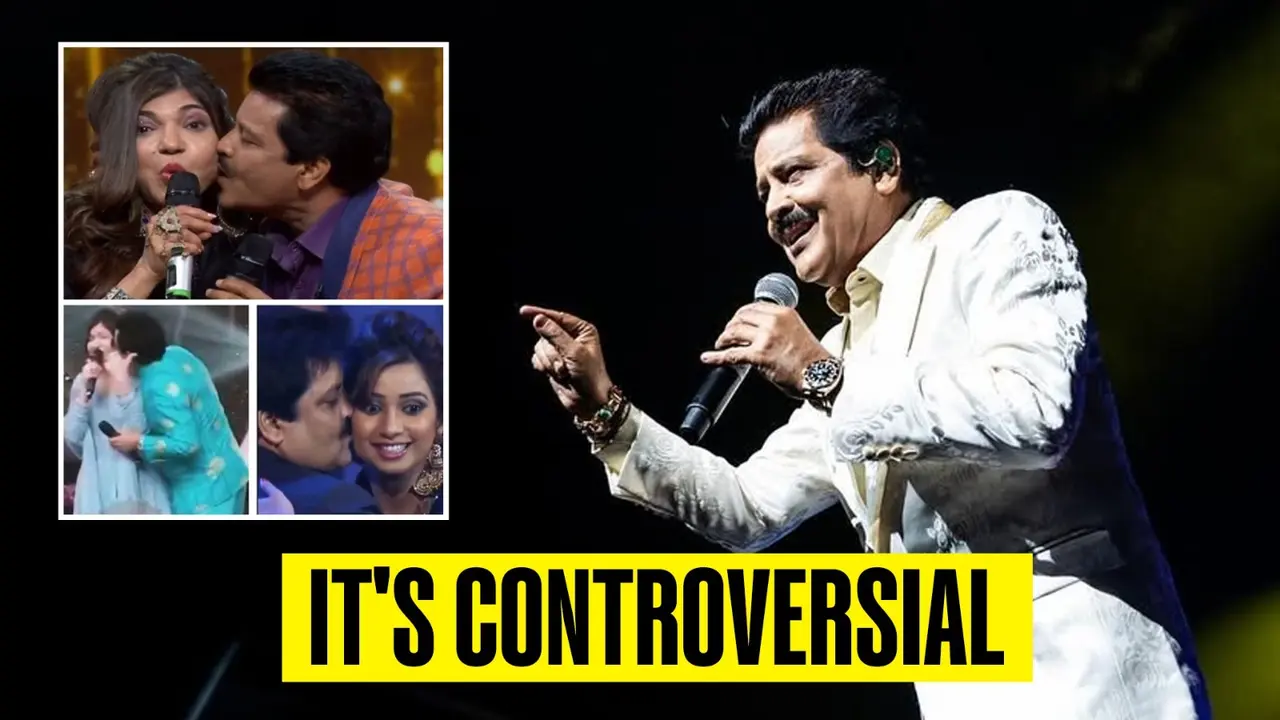 Udit Narayan is facing backlash for kissing female fan on the lips during a concert