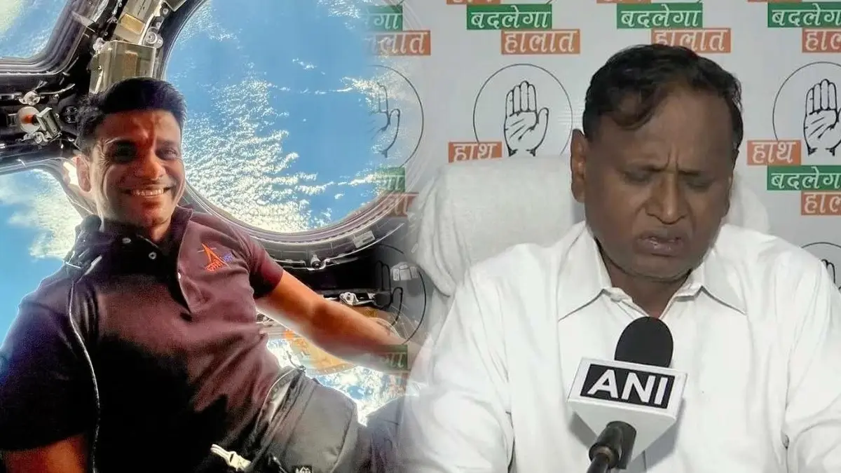 Udit Raj controversial statement on Shubhanshu Shukla