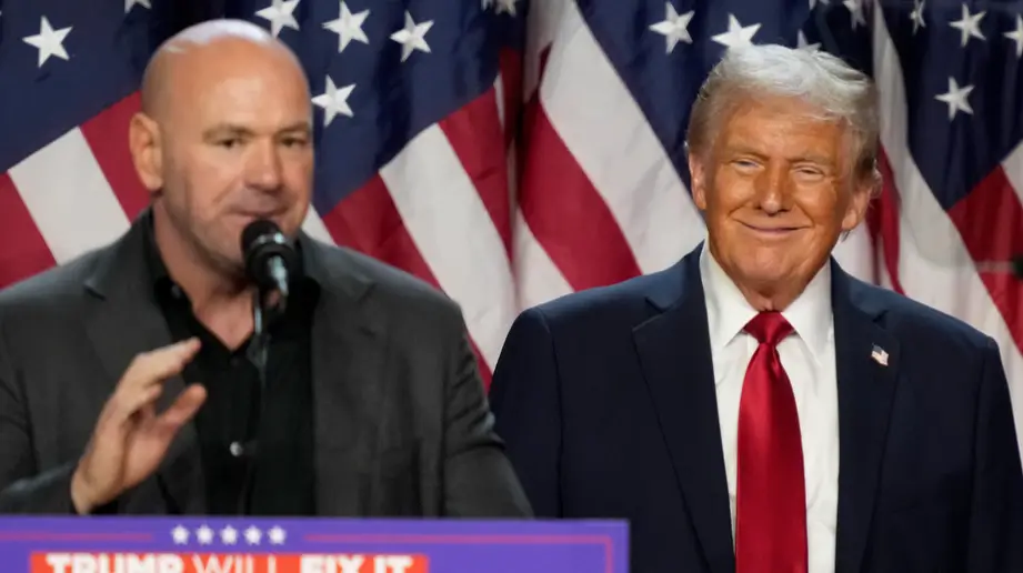 UFC CEO Dana White hails 'President Elect' Donald Trump