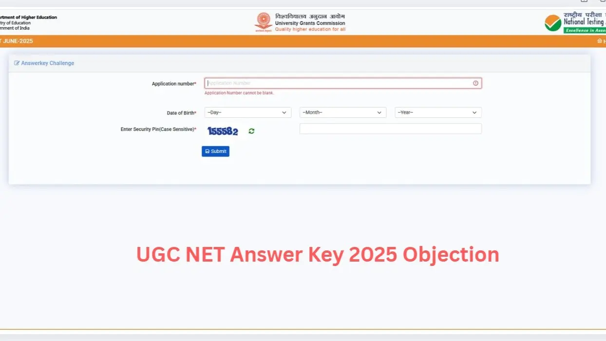UGC NET Answer Key 2025: Objection Window Closes Today at ugcnet.nta.ac.in