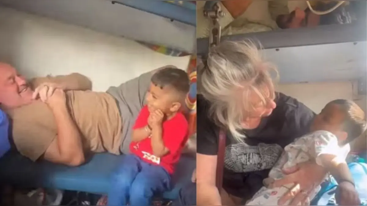Unexpected Chaos, Unforgettable Memory: How Canadian Tourists' 7-Hour Sleepless Train Ride in India Melted Hearts | WATCH Unexpected Chaos, Unforgettable Memory: How Canadian Tourists' 7-Hour Sleepless Train Ride in India Melted Hearts | WATCH