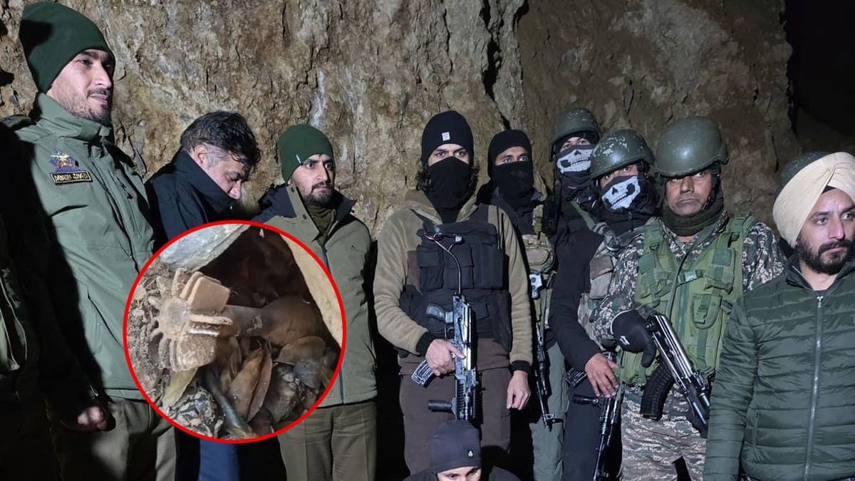 Unexploded Shell Found in Poonch, Area Cordoned Off; Terror Associate Arrested in Separate Operation