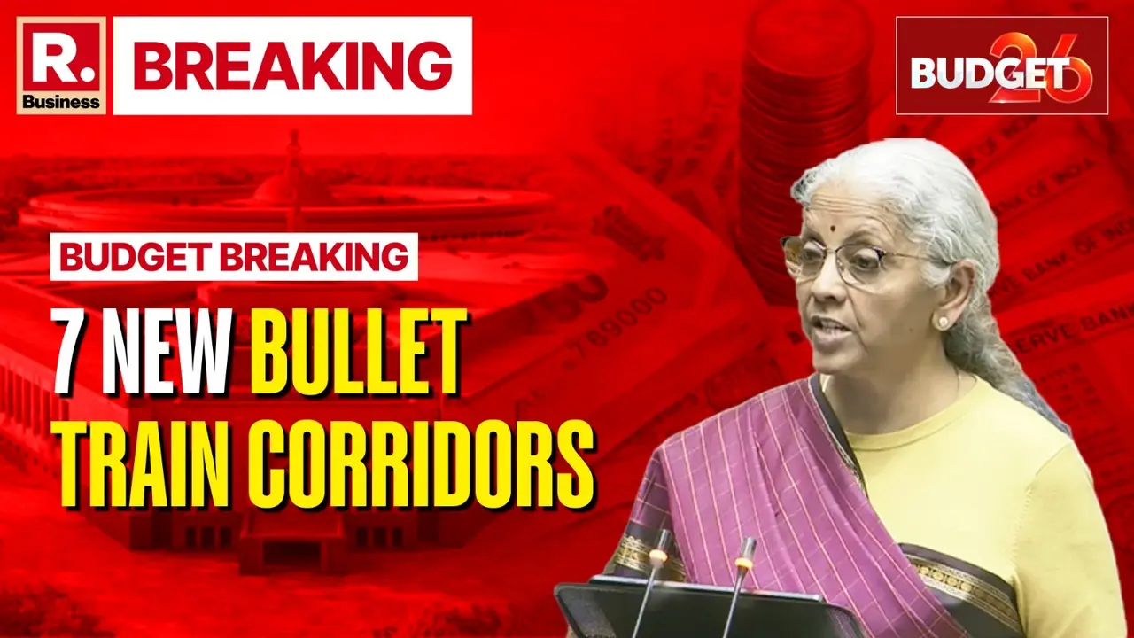 Union Budget 2026: FM Sitharaman Proposes 7 High-Speed Rail Corridors To Boost Inter-City Travel Union Budget 2026: FM Sitharaman Proposes 7 High-Speed Rail Corridors To Boost Inter-City Travel