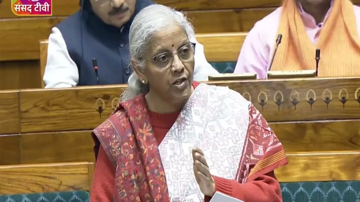 Union Finance Minister Nirmala Sitharaman