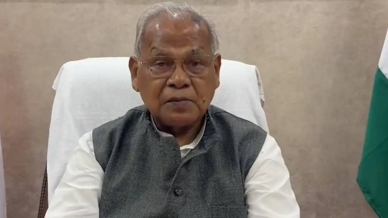 Union Minister Jitan Ram Manjhi