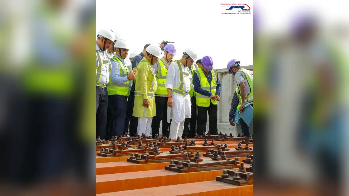 Mumbai-Ahmedabad Bullet Train to Cut Travel Time to 2 Hours by 2029: Surat-Bilimora Stretch Ready by 2027: Minister of Railways Vaishna Union Minister of Railways of India Ashwini Vaishnaw addressed media at Surat and shared insights on Udhna station’s redevelopment and Nation’s dream project - Bullet Train.