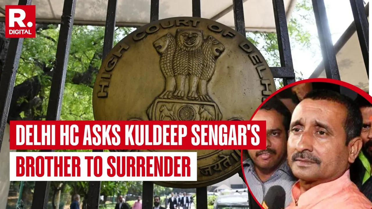 Unnao Custodial Death Case: Delhi HC Directs Kuldeep Sengar's Brother Jaideep to Surrender by Tomorrow, Seeks Status Report Unnao Custodial Death Case: Delhi HC Directs Kuldeep Sengar's Brother Jaideep to Surrender by Tomorrow, Seeks Status Report