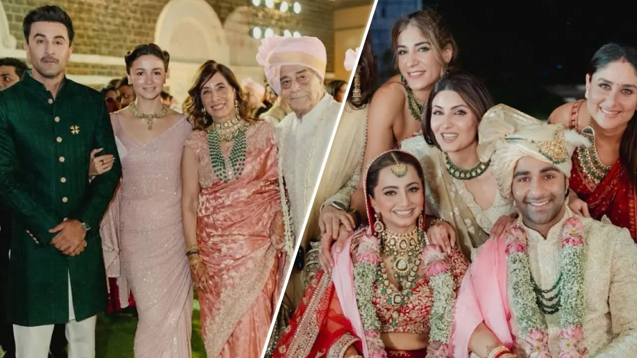 Alia Bhatt-Ranbir Kapoor, Kareena Kapoor Glam Up The Groom Squad In Unseen Photos From Cousin Aadar Jain's Wedding Unseen photos of Kareena Kapoor, Ranbir Kapoor and Alia Bhatt