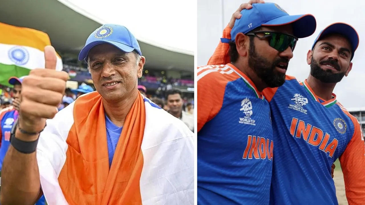 'रोहित-कोहली ने द्रविड़ के साथ जो किया...', वीवीएस लक्ष्मण ने वर्ल्ड चैंपियन के इस गेस्चर को सराहा Rahul Dravid on Virat Kohli and Rohit Sharma