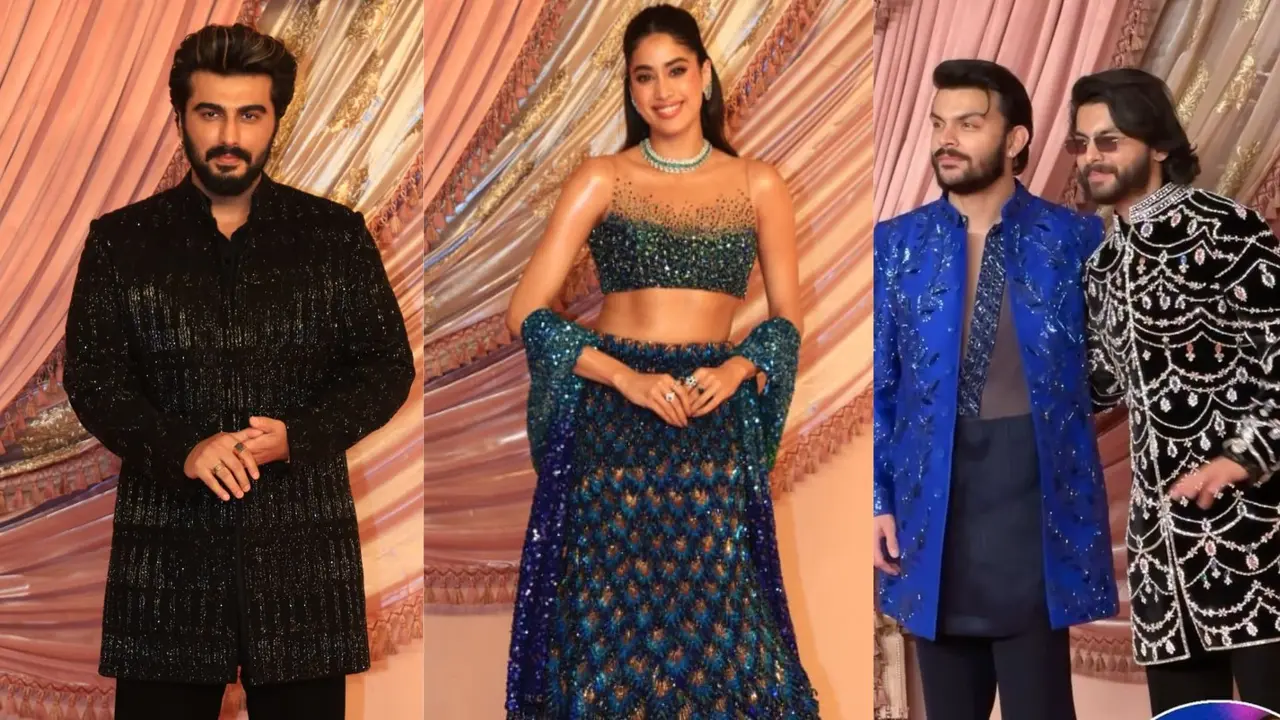 Anant-Radhika's Sangeet Ceremony: Arjun Kapoor, Janhvi-Shikhar Pahariya Groove Together | Watch Arjun Kapoor