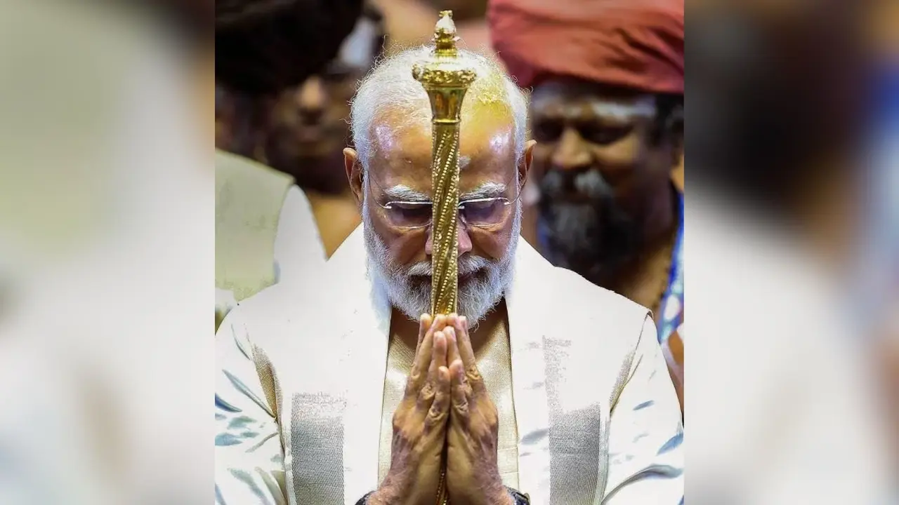 INDI Bloc MP Demands Removal of Sengol from Parliament, BJP Says 'Insult to Tamil Nadu'