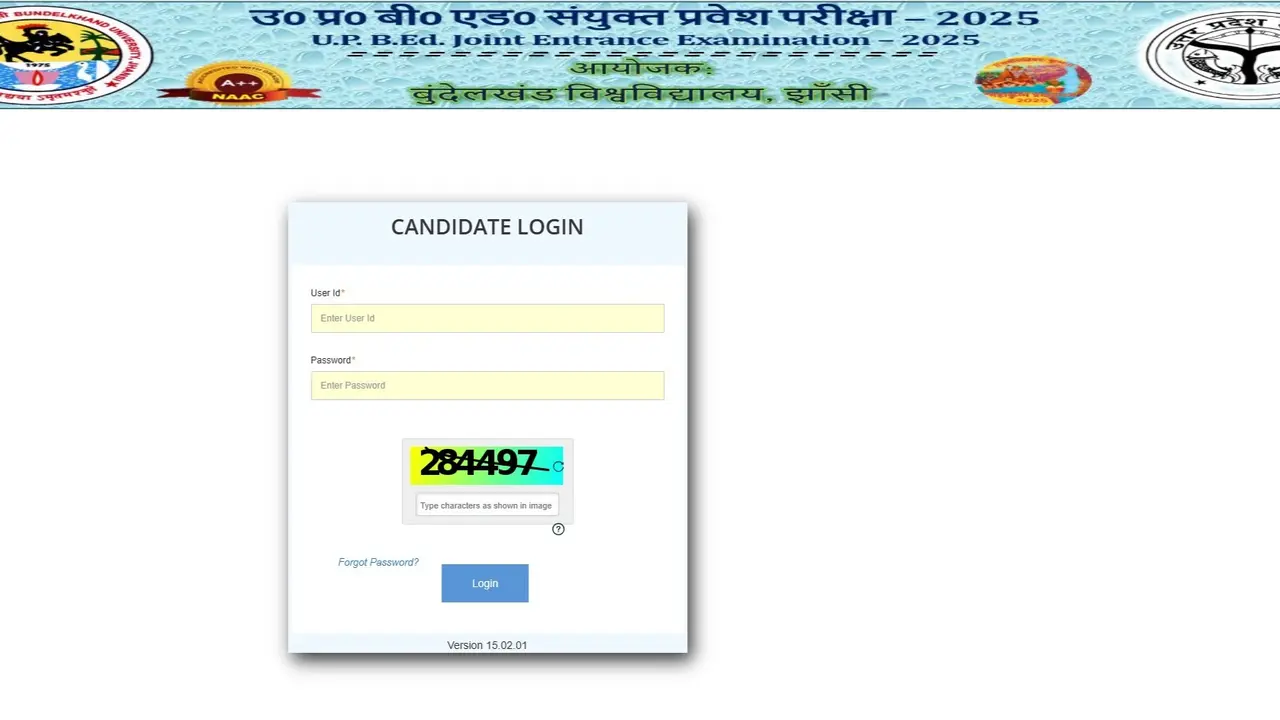 UP BEd JEE Admit Card 2025 Out at bujhansi.ac.in, Direct Link to Download