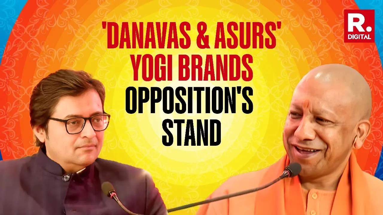 Yogi Adityanath Brands Opposition’s Stand As That of ‘Danavas and Asurs’ UP CM Yogi Adityanath in an exclusive interview with Republic Media Network's Editor-in-Chief Arnab Goswami