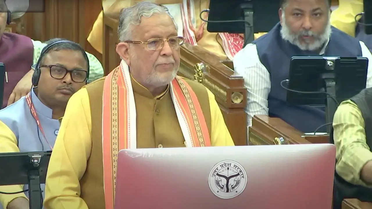 UP Finance Minister Suresh Khanna