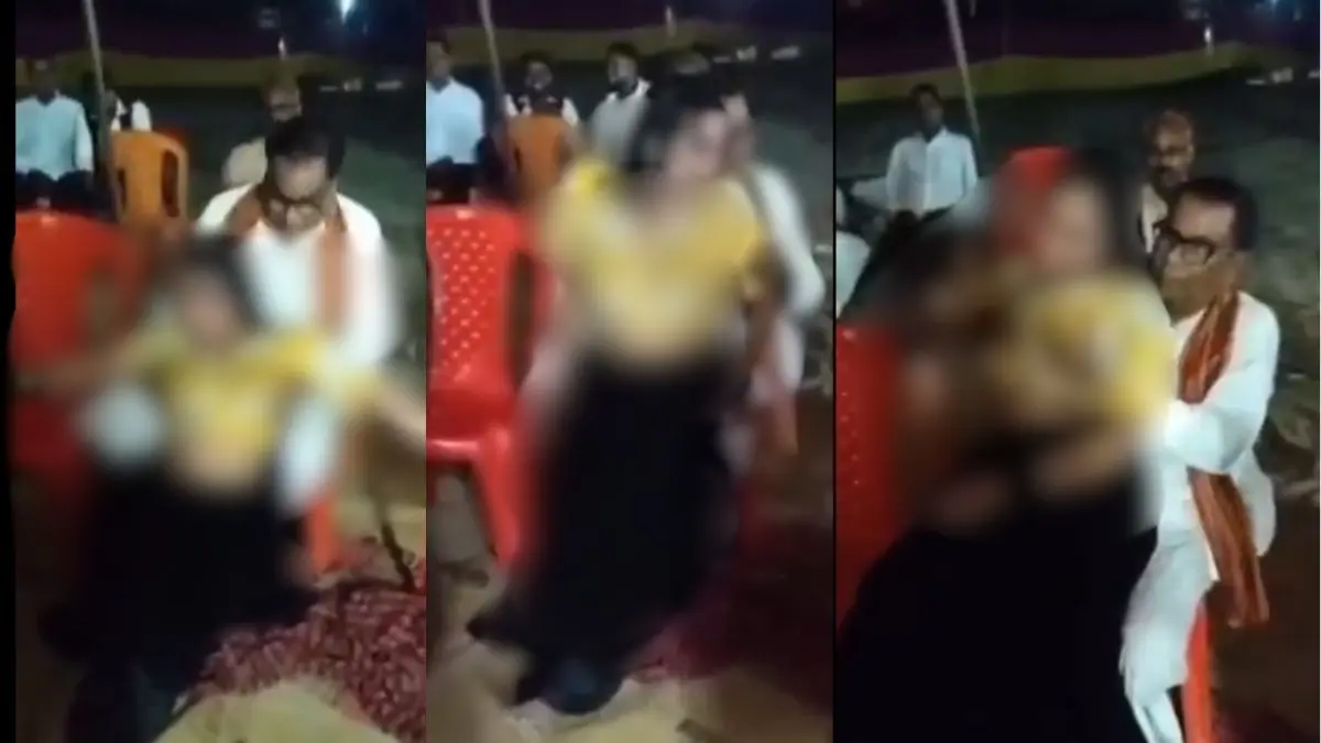 UP Leader Babban Singh Under Fire Over Viral Video Showing Obscene Act With Orchestra Girl